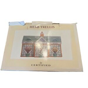 Certified International Herb Trellis Canister Set Holly Holderman Greenhouse